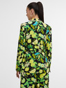 Orsay Jachetă de damă cu model negru și verde ORSAY