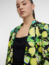 Orsay Jachetă de damă cu model negru și verde ORSAY