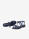 Melissa Albastru închis Sandale joase Melissa Ophelia pentru femei + Jason Wu