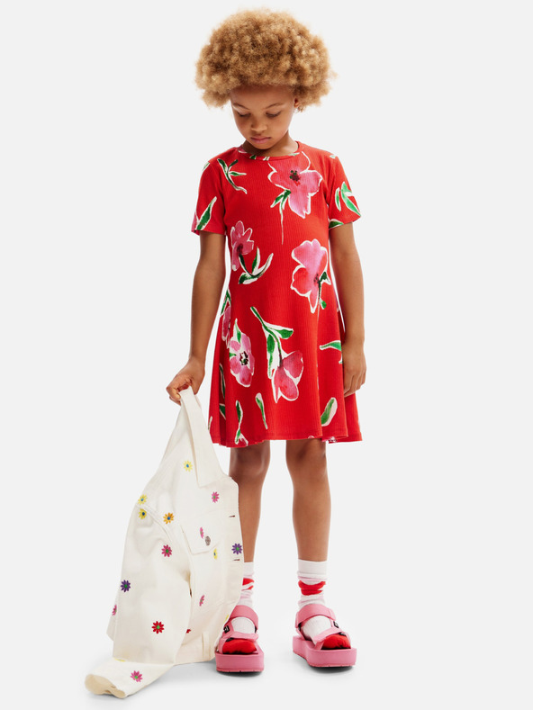 Desigual Belisa Rochie pentru copii Roșu