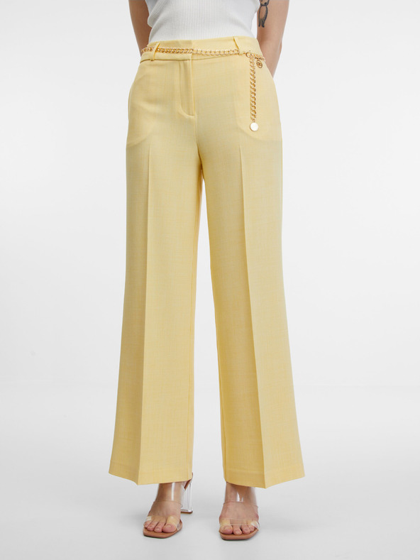 Orsay Pantaloni Galben
