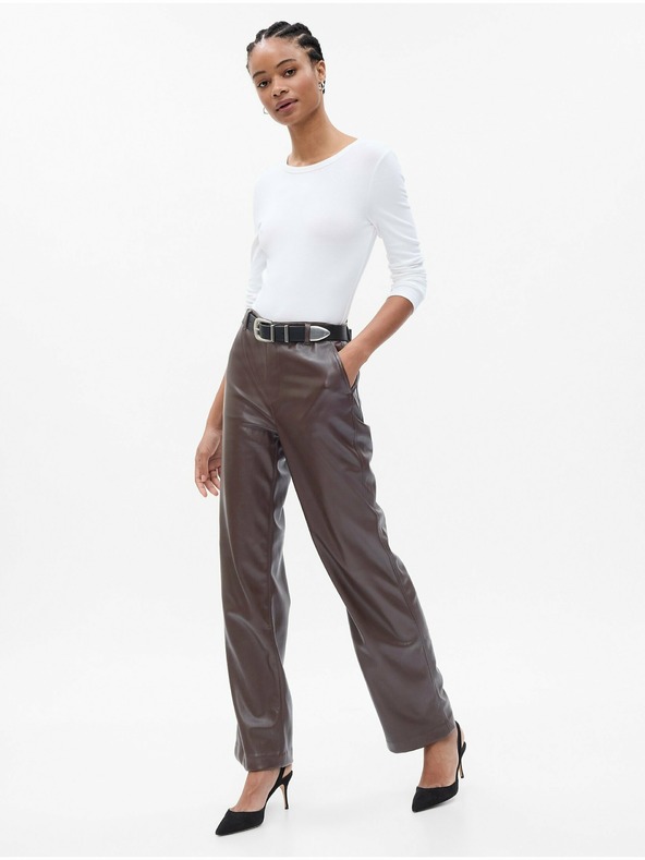 GAP Pantaloni Maro