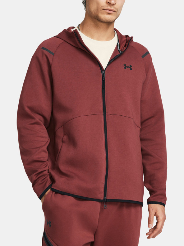 Under Armour UA Unstoppable Flc FZ Hanorac Roșu