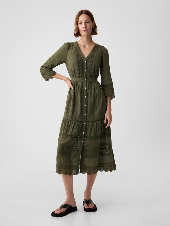 GAP Rochie midi din dantelă GAP