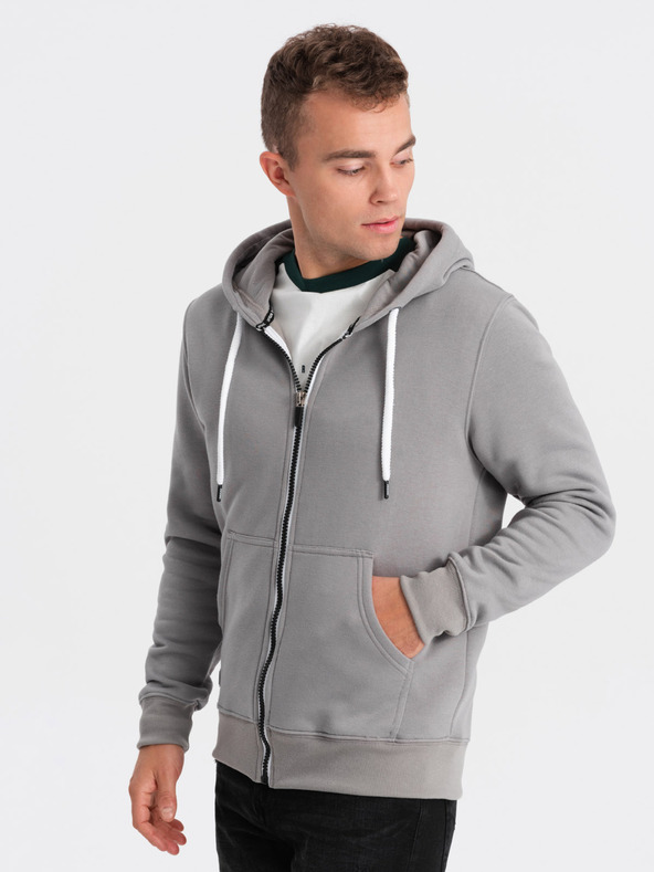 Ombre Clothing Hanorac Gri