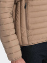 Ombre Clothing Jachetă ușoară matlasată bej pentru bărbați Ombre Clothing