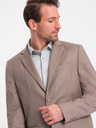 Ombre Clothing Blazer bărbătesc bej Ombre Clothing