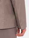 Ombre Clothing Blazer bărbătesc bej Ombre Clothing