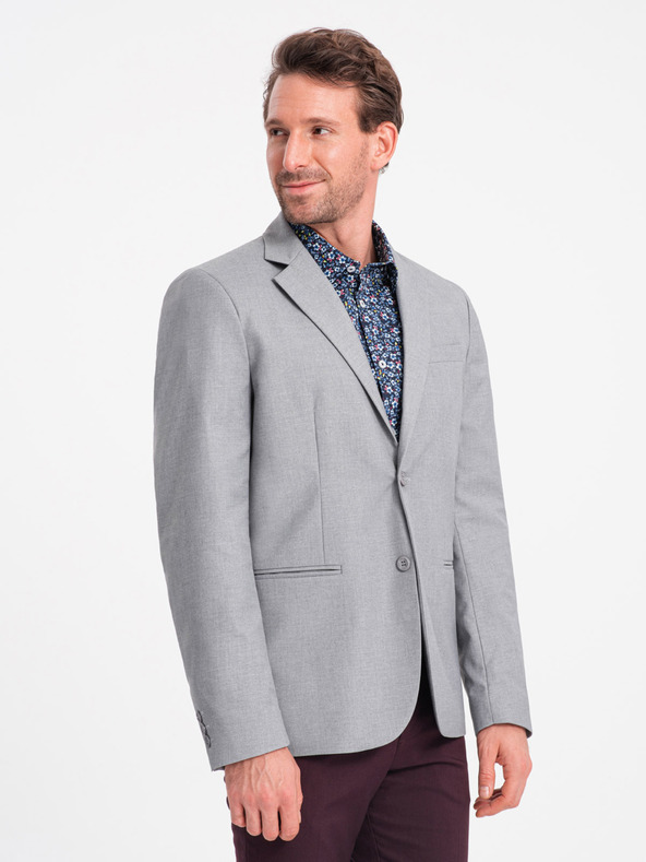 Ombre Clothing Jachetă bărbătească gri Ombre Clothing