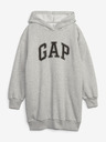 GAP Rochie tip hanorac cu logo pentru copii GAP