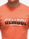 Edoti Tricou portocaliu pentru bărbați Edoti