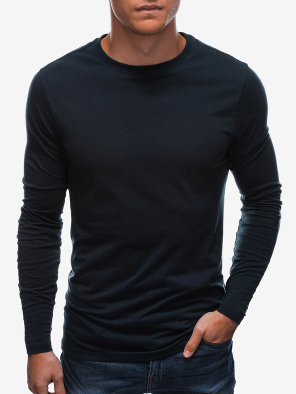 Edoti Tricou basic albastru închis pentru bărbați Edoti
