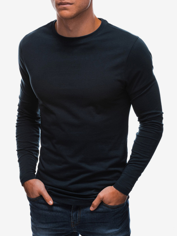 Edoti Tricou basic albastru închis pentru bărbați Edoti