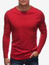 Edoti Tricou de bază roșu pentru bărbați Edoti