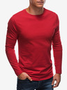 Edoti Tricou de bază roșu pentru bărbați Edoti