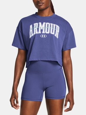 Under Armour UA HW Scripted WM Crop SS Tricou