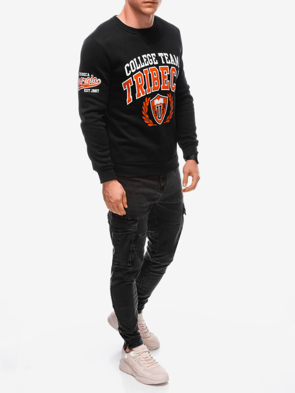 Edoti Hanorac imprimat negru pentru bărbați Edoti