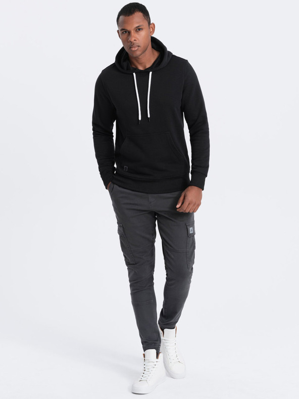 Ombre Clothing Hanorac Negru