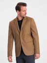 Ombre Clothing Jachetă pentru bărbați Light Brown Ombre Clothing