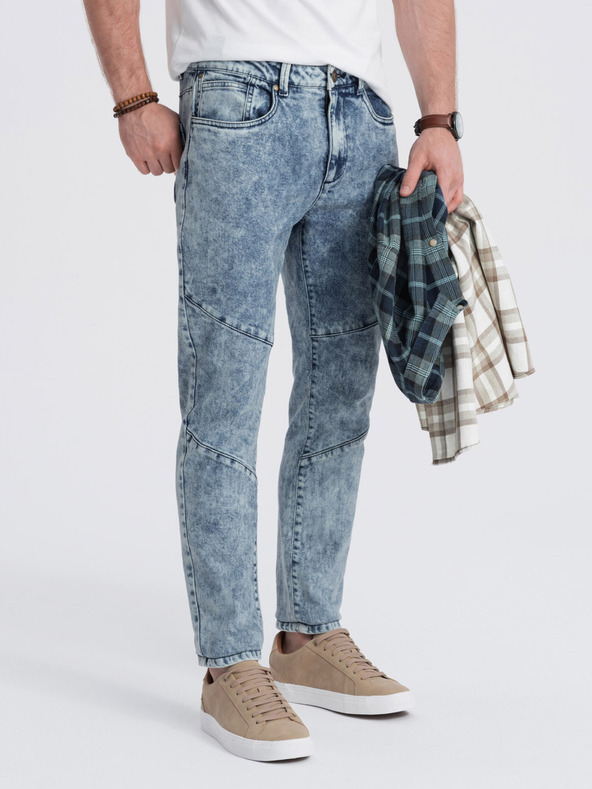Ombre Clothing Jeans Albastru