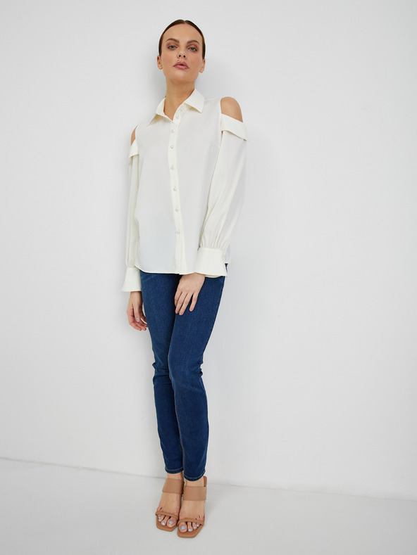 Orsay Bluză de damă albă ORSAY