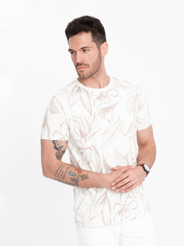Ombre Clothing Tricou Alb