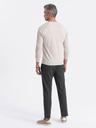 Ombre Clothing Tricou de bază bej pentru bărbați Ombre Clothing