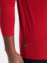 Ombre Clothing Tricou de bază roșu pentru bărbați Ombre Clothing