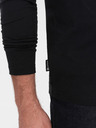 Ombre Clothing Tricou basic negru pentru bărbați Ombre Clothing