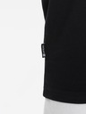 Ombre Clothing Tricou polo negru pentru bărbați Ombre Clothing
