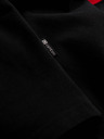 Ombre Clothing Tricou polo negru pentru bărbați Ombre Clothing