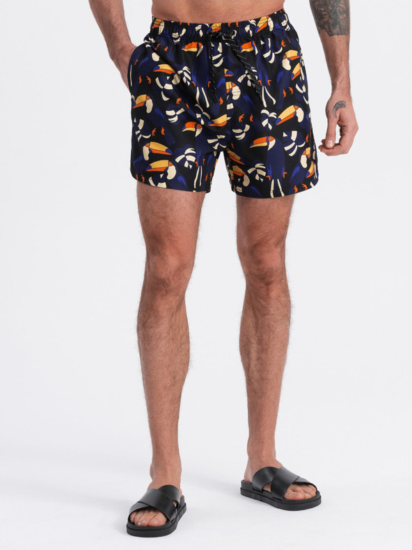 Ombre Clothing Toucan Costum de baie Albastru