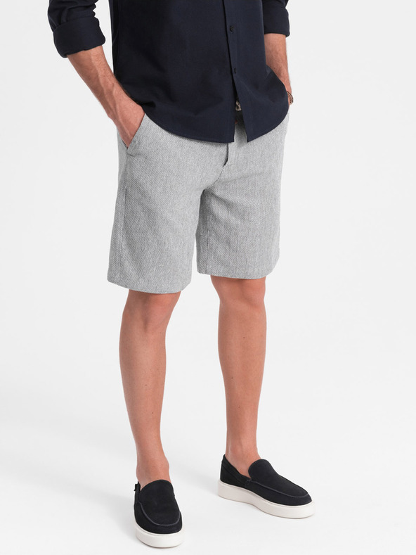 Ombre Clothing Pantaloni scurți Gri