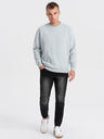 Ombre Clothing Blugi negri pentru bărbați Ombre Clothing