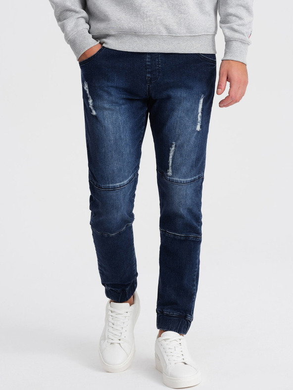 Ombre Clothing Jeans Albastru