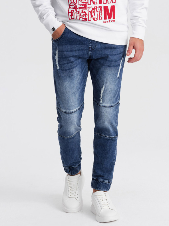 Ombre Clothing Blugi albaștri pentru bărbați Ombre Clothing