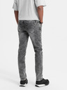 Ombre Clothing Blugi slim fit gri pentru bărbați Ombre Clothing