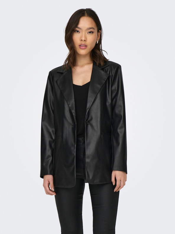 Jacqueline de Yong Fox Sacou Negru