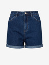 Orsay Pantaloni scurți din denim albastru închis pentru femei ORSAY