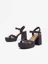 Orsay Sandale negre cu toc pentru femei ORSAY