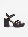 Orsay Sandale negre cu toc pentru femei ORSAY
