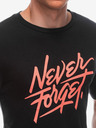 Edoti Tricou negru pentru bărbați cu Edoti