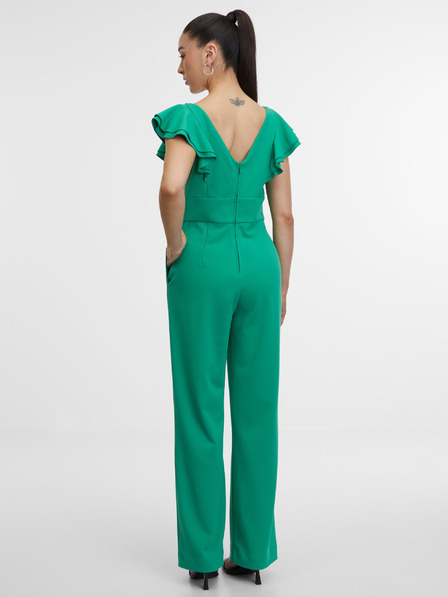 Orsay Salopetă verde pentru femei ORSAY