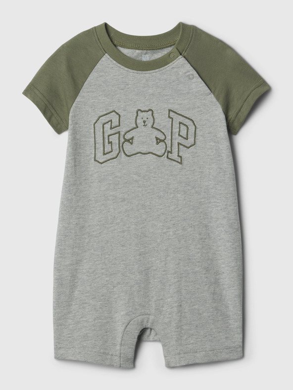GAP Baby salopetă scurtă cu logo GAP