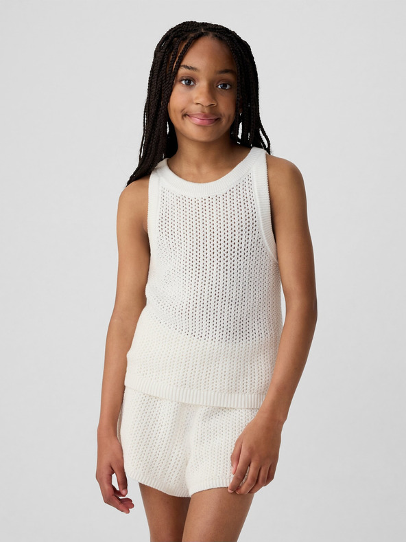 GAP Tricou pentru copii Alb