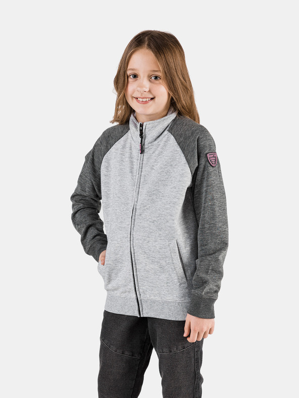 Sam 73 Tricou gri pentru fete SAM 73
