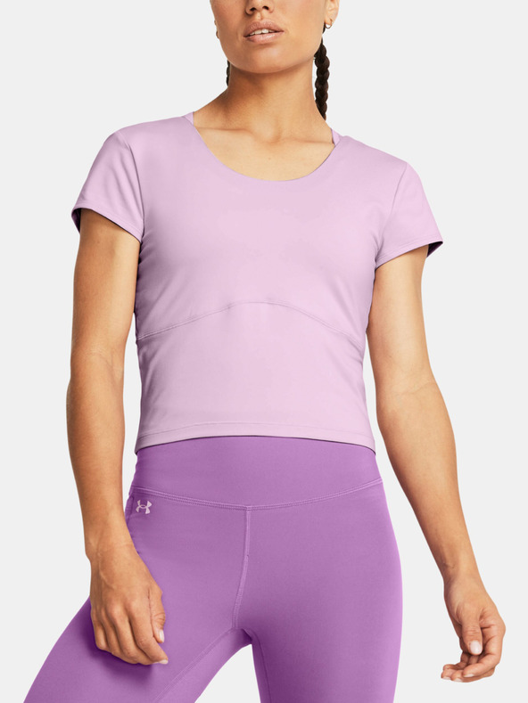 Under Armour Meridian SS Fitted Tricou Violet