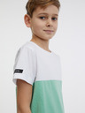 Sam 73 Tricou verde și alb pentru băieți SAM 73 Jabba