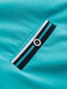 Ombre Clothing Cămașă cu nasturi turcoaz pentru bărbați Ombre Clothing