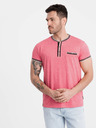 Ombre Clothing Bărbați roz vechi buton în jos cămașă Ombre Îmbrăcăminte